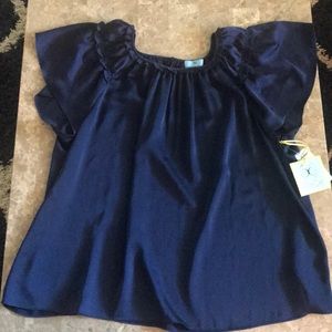 NWT Cece blue top